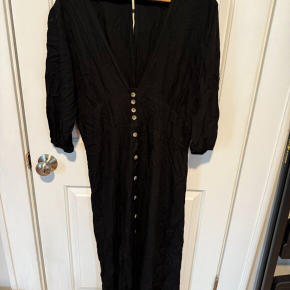 Bali Elf whisper light button up midi dress - Picture 3 of 5